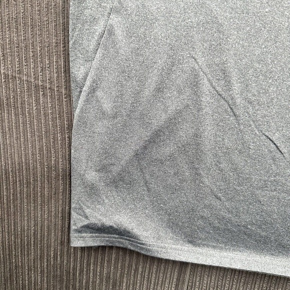 Spyder Men Activewear T Shirt XL X-Large Gray Black Moisture Wicking Gym Outdoor - Picture 7 of 10